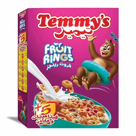 Temmy&#39;s Fruit Rings Cereal box - 25 gram
