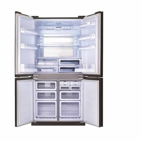Sharp No-Frost Refrigerator - 605 Liters - Inverter Motor - Red - SJ-FS87V-RD
