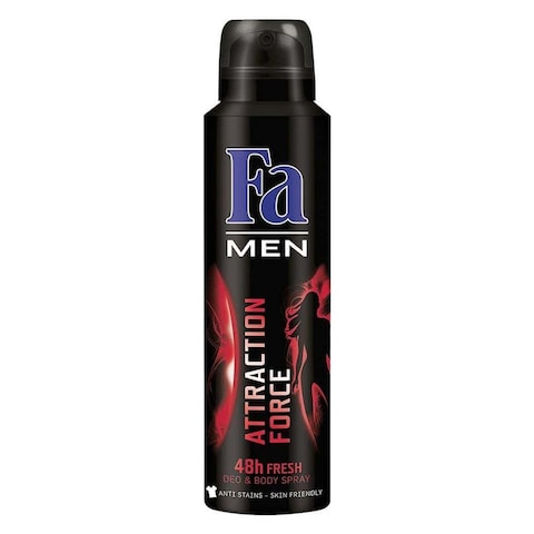 Fa Attraction Force Deodorant Body Spray for Men - 200ml