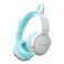  Promate Wireless Headphones For Kids Blue And White