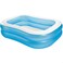 INTEX 57180 Large Pool, Swim Center Family Pool, 80.6 x 59.8 x 18.9 inches (203 x 152 x 48 cm), Blue