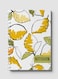 Lowha Spiral Notebook With 60 Sheets And Hard Paper Covers With Lemons Design, For Jotting Notes And Reminders, For Work, University, School