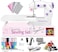 Fitto Mini Sewing Machine for Beginners, Maquina de Coser, Automatic with Extension Table, Electric Portable Sewing Tool, Sewing Kit, Small, for All Age, Kids or Adults