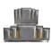 In House Paris Velvet Bed Frame - Queen - 200x160 cm - Gray