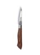 Delcasa Paring Knife Black/Brown 3.5inch