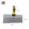 RACO Tower Putty Scraper  12-Inch Putty Knife with Soft Grip Handle   Stainless Steel Drywall Taping Knife   Yellow Handle Metal Putty Knife for Drywall Repair