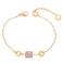 Aiwanto Beautiful Bracelet for Women's Gift for Wife Bracelet Hand Chain(Rose Gold)