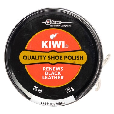 Kiwi Shoe Polish Black 25ml