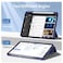 TRON Case For iPad Pro 11 Inch (2022/2021/2020 Model) with Pencil Holder, Support 2nd Pencil Charging, Slim Tablet Cover, Auto Wake/Sleep (Blue)