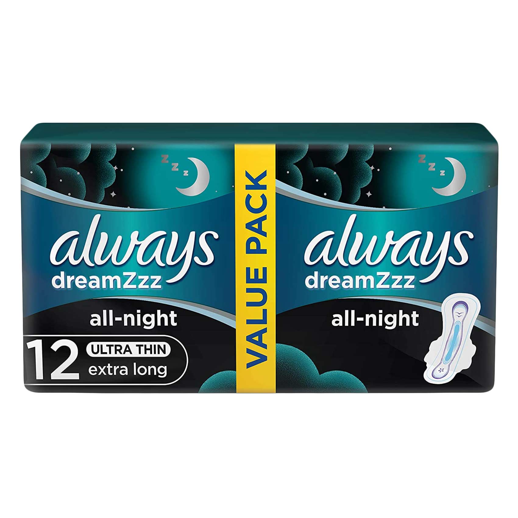 ALWAYS DREAMS PADS NIGHT12&#39;S