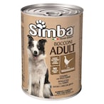 Buy Simba Monge Dog Food Chunks With Wild Games 415g in UAE