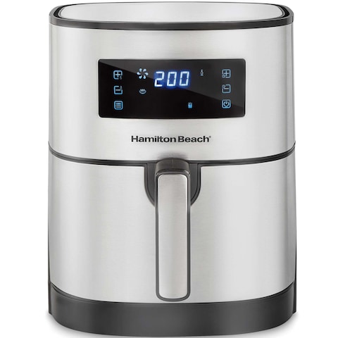 Hamilton Beach Digital Air Fryer 35075ME Silver 1700W