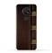 AMC Design - Protective Case Cover for Nokia 7.2 with Dark Leather Design