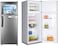 Nikai 275L Gross/190L Net, Top Mount Double Door Refrigerator, with Vegetable Crisper &amp; Adjustable Glass Shelves, Defrosting &amp; Temperature Control, For Kitchen, Bedroom, Office &amp; Hotels NRF275DN3S