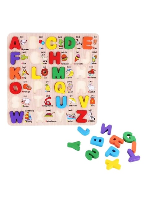 Unique - Baby Kids Wooden Learning Letter Educational Toys