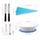 Decdeal - CakeDecor Stainless Steel Cake Decorating Supplies Cake Turntable 106PCS/Set DIY Cream Tools