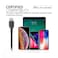 Promate Unilink Trio 3-In-1 Cable Black