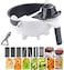 Generic 9 In 1 Multifunction Vegetable Cutter With Drain Basket