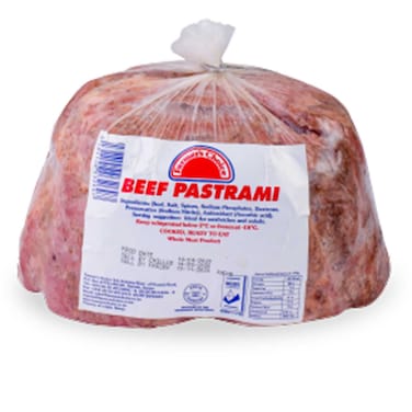 Vacuumed Pastrami Beef