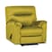 In House Velvet Rocking &amp; Rotating Recliner Chair - Gold - AB01