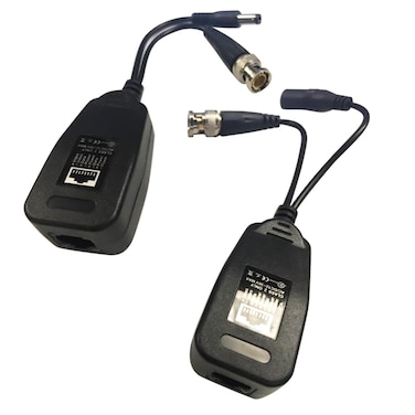 Generic-CCTV Camera Video Balun Transceiver BNC UTP RJ45 Video and Power over CAT5/5E/6 Cable