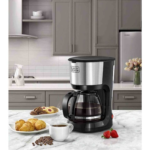 Black+Decker Coffee Maker DCM750S Black 750W