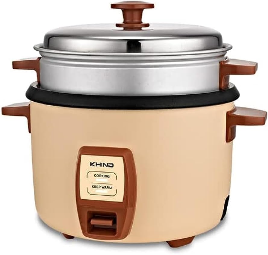 Buy Khind Rice Cooker With Teflon Coated Aluminium Pot, 1.8 Liter ...