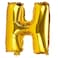 Jiada Happy Birthday Foil Balloons, Golden (Pack of 13 Letters) 16 Inches