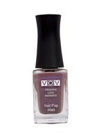 Buy Vov Nail Pop Matt Nail Polish 2503 Purple Brown in Saudi Arabia