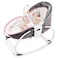 Teknum 6 - in - 1 Cozy Rocker Bassinet مع عجلات ومظلة وشبكة بعوضة - وردي