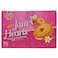 Kolson Jam Hearts Strawberry &amp; Vanilla Cream With Jam Topping Snacks Pack (Pack of 6)