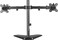 Ntech Dual LCD Monitor Desk Mount Stand Powerful Heavy Duty Fully Adjustable Fits 2 Two Screens Up To 27Inch