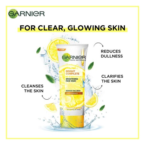 GARNIER FAST BRGHT VIT C WASH 400ML