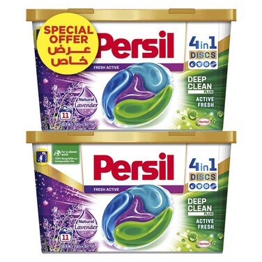 Persil 4in1 Discs Universal Pre-Dosed Detergent Lavender 550g