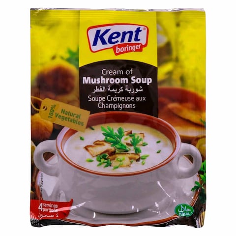 Kent Boringer Cream Of Mushroom Soup 68g