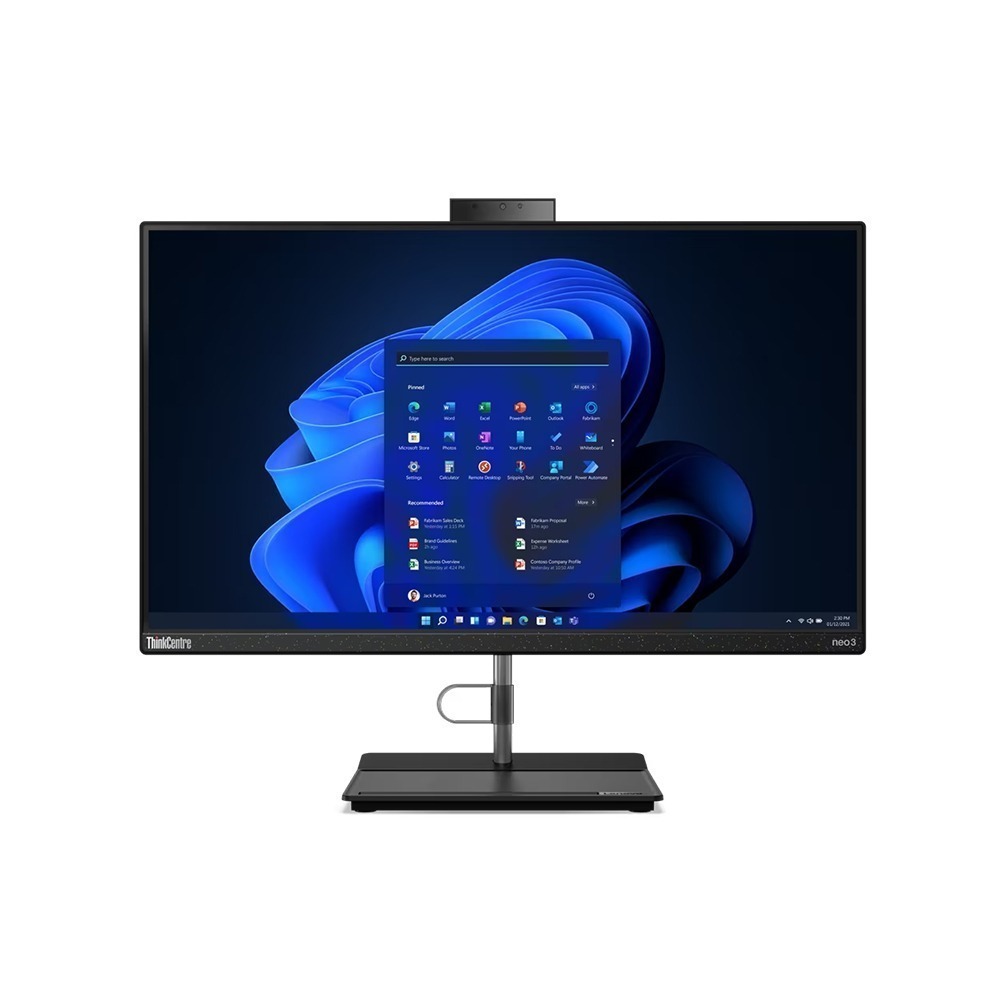 Lenovo ThinkCentre neo 30a 27 Intel&reg; Core&trade; i5-12450H 8GB RAM 256GB SSD 27&quot; FHD Eng Keyboard DOS Raven Black