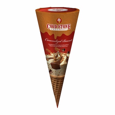 كولد ستون أيس كريم بالبسكويت المكرمل - 105مل