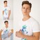 Anemoss Captain Fish Men&rsquo;s T-shirts, Short Sleeve, Cotton, Crewneck, Mens T shirt, Ultra Soft, Modern Fit Shirts For Men