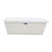 Cosmoplast Exotica Planter With Tray White 61cm