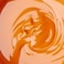 Specialist Crafts  WaterBased Paper &amp; Board Ink Orange  1 litre tub
