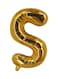 Party Time S Letter Foil Balloon 16-Inch