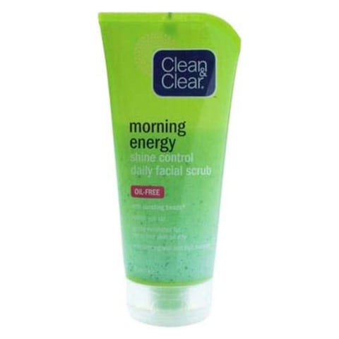 Buy Clean and Clear Shine Control Daily Facial Scrub - 100ml in Egypt