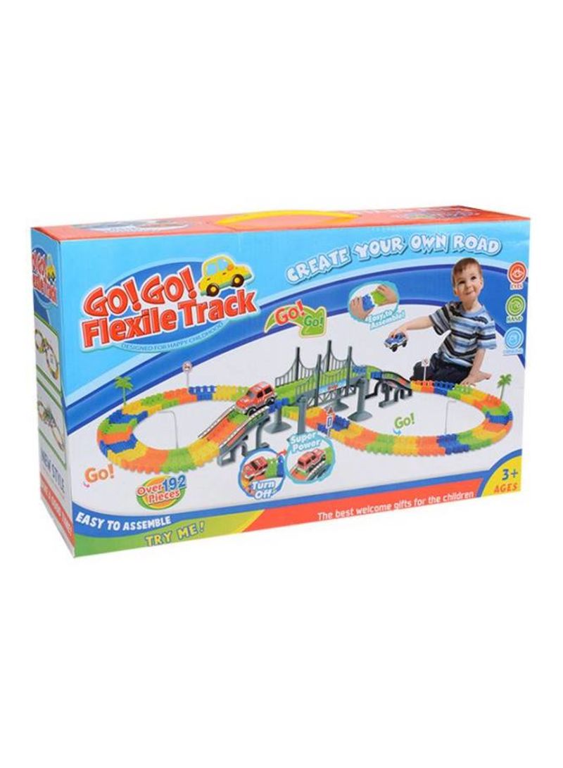Buy Generic Racing Track Set Car With LED Car Toy Online | Carrefour UAE