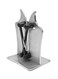 Generic Bavarian Edge Knife Sharpener Silver/Black 120x160x75millimeter