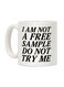 muGGyz I Always Take The Scenic Route Printed Coffee Mug White