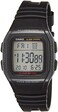 Casio - Men's Quartz Watch, Digital Display And Resin Strap W96H-1B