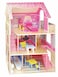 Rbwtoys Kids Premium Wooden Colorful And New Doll House With 2 Floors Set Educaional Toy, Realastic Design Kids Play Set RW-17562