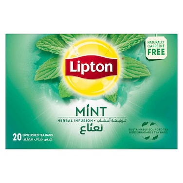 Lipton Herbal Infusion Tea  Mint,  20 Teabags 1