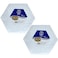 HEXAGON SHAPE CANVAS BOARD 15CM 280 GSM