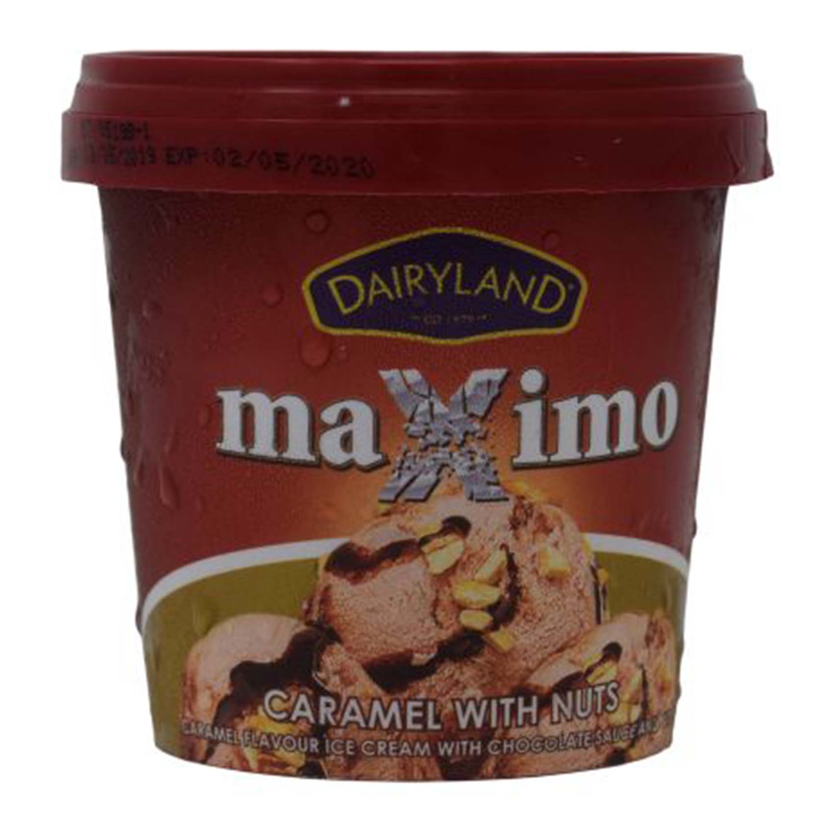 Dairyland Mexico Caramel With Nuts Ice Cream 175ml